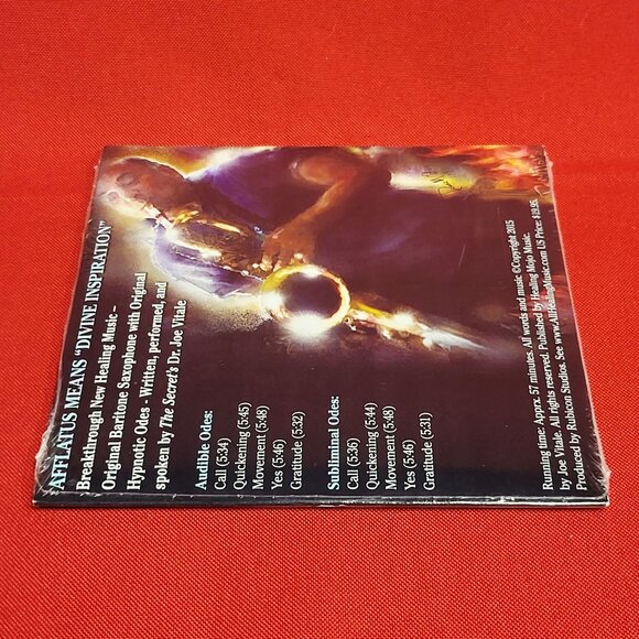 Afflatus Divine Inspiration Joe Vitale CD New Sealed 2015 - Picture 6 of 6